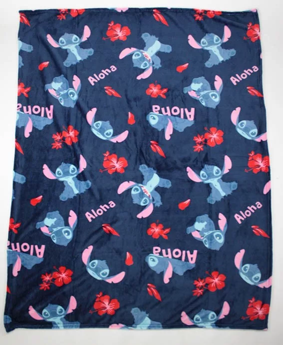 Deka 110x150 LILO A STITCH aloha