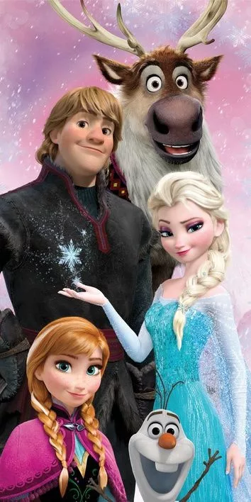 Osuška 70x140 FROZEN foto