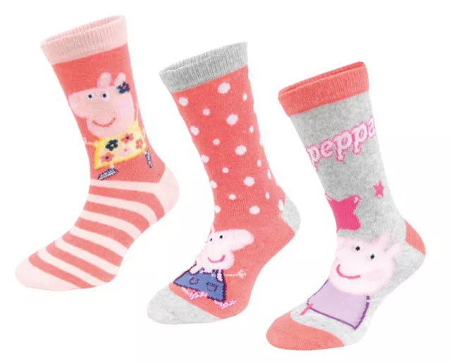 Ponožky 3ks PEPPA PIG - 23/26