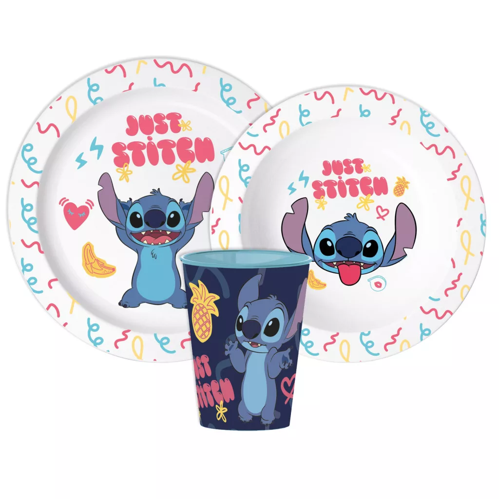 Jedálenský set - plast LILO A STITCH just