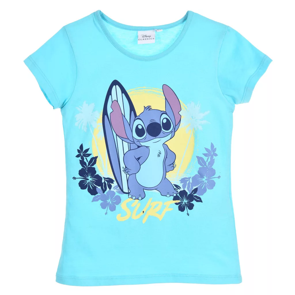 Tričko s krátkym rukávom LILO A STITCH surf - 3r.