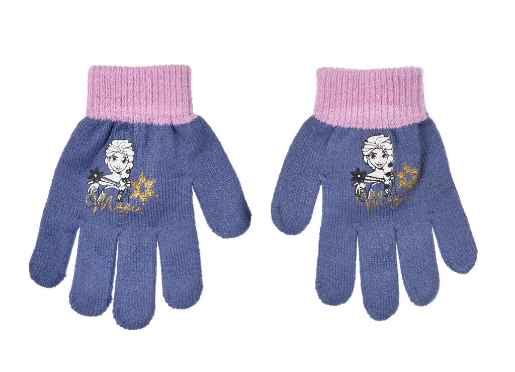Rukavice FROZEN Elza fialové