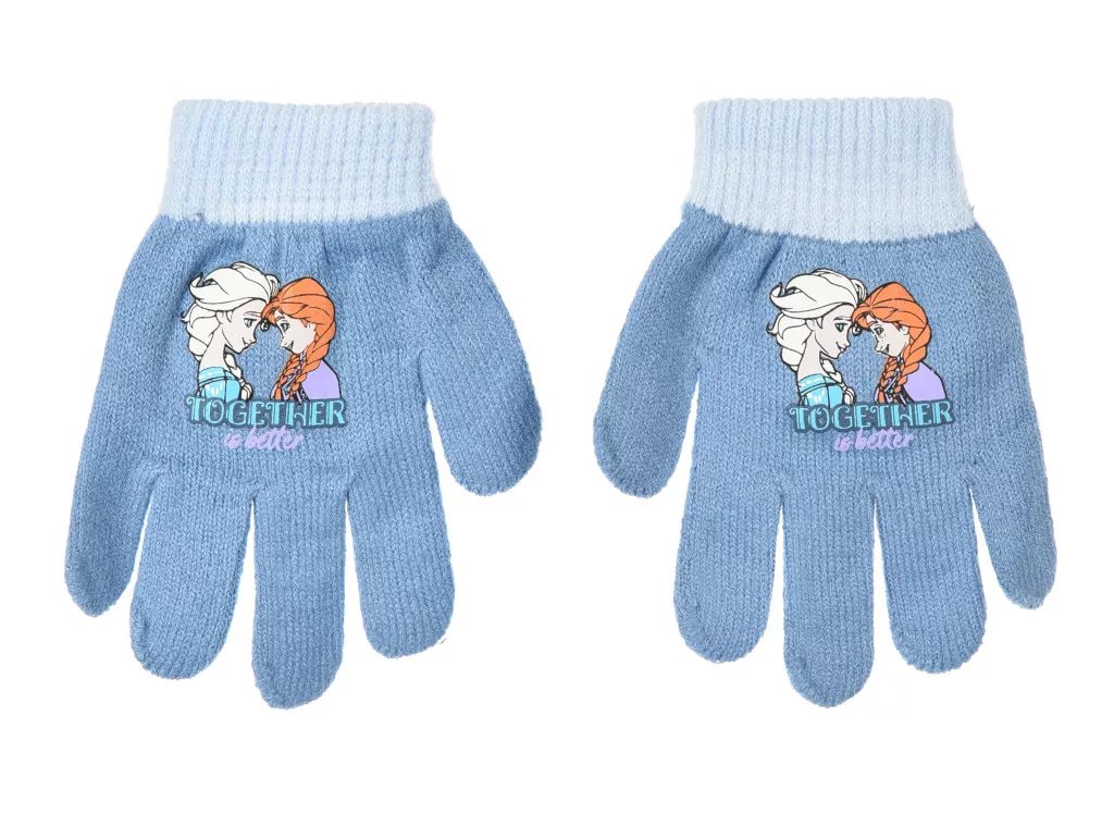 Rukavice FROZEN sestry modré