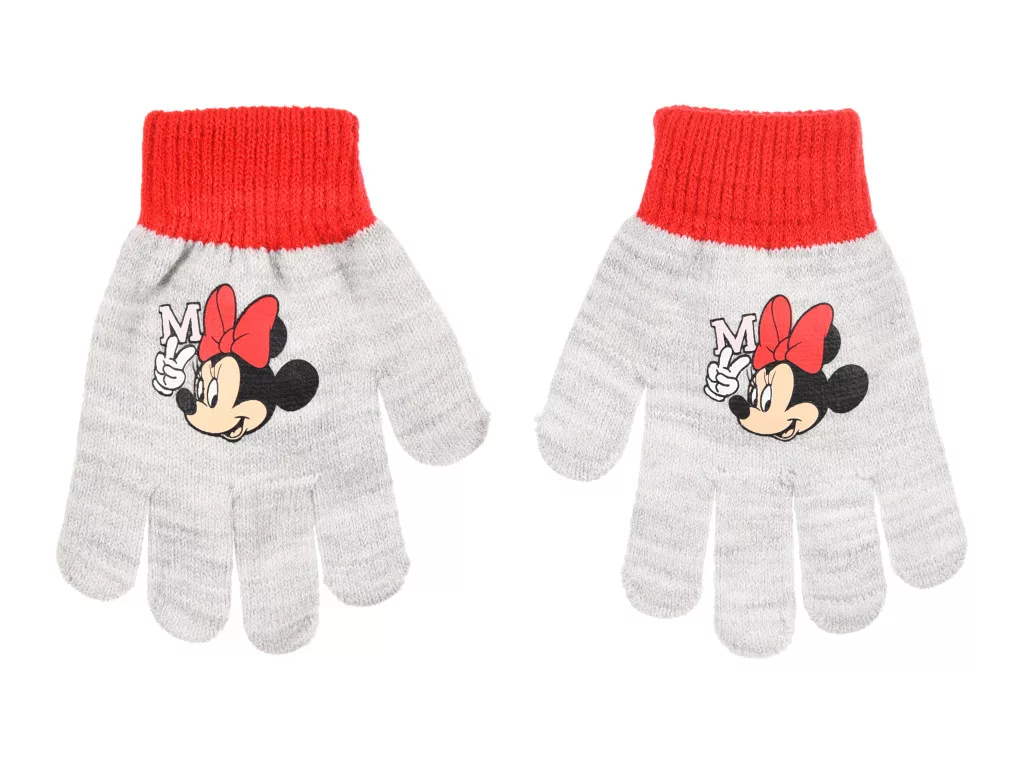 Rukavice MINNIE šedé