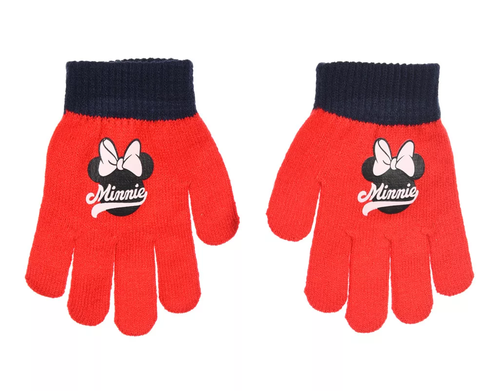 Rukavice MINNIE červené