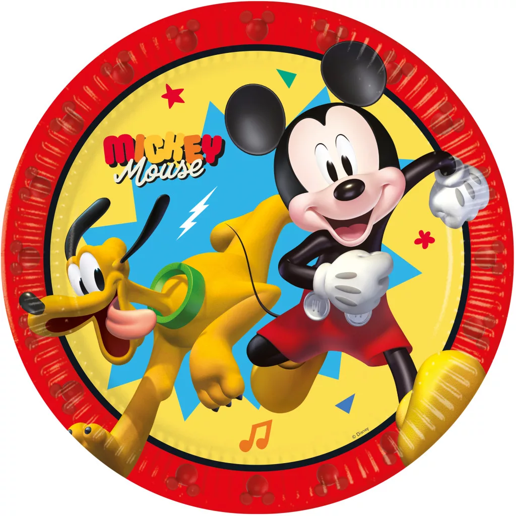Papierový tanier 23cm MICKEY jump
