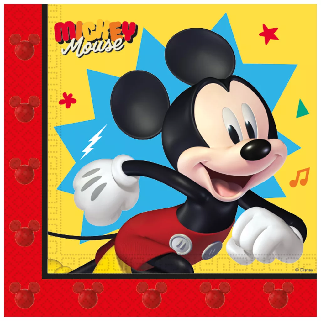 Servítky (20ks) MICKEY jump