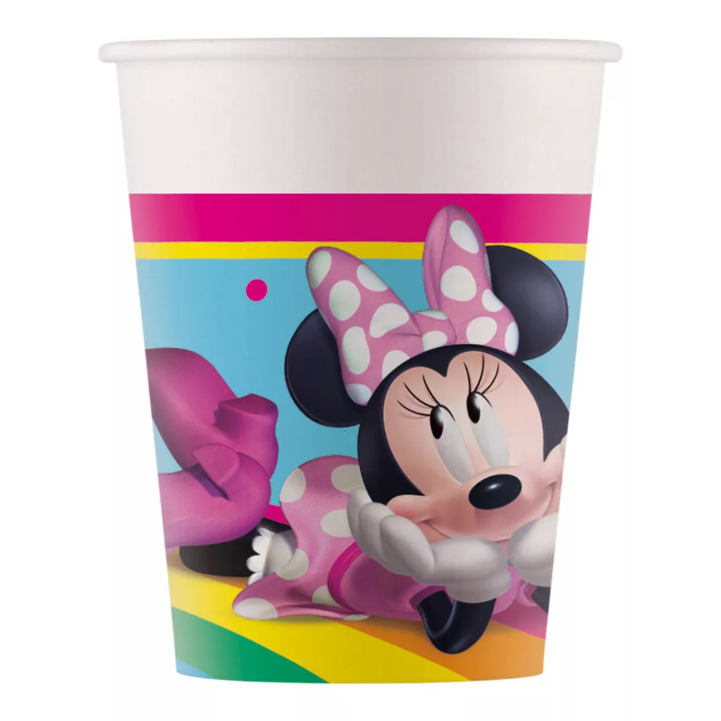 Papierový pohár 200ml MINNIE úsmev