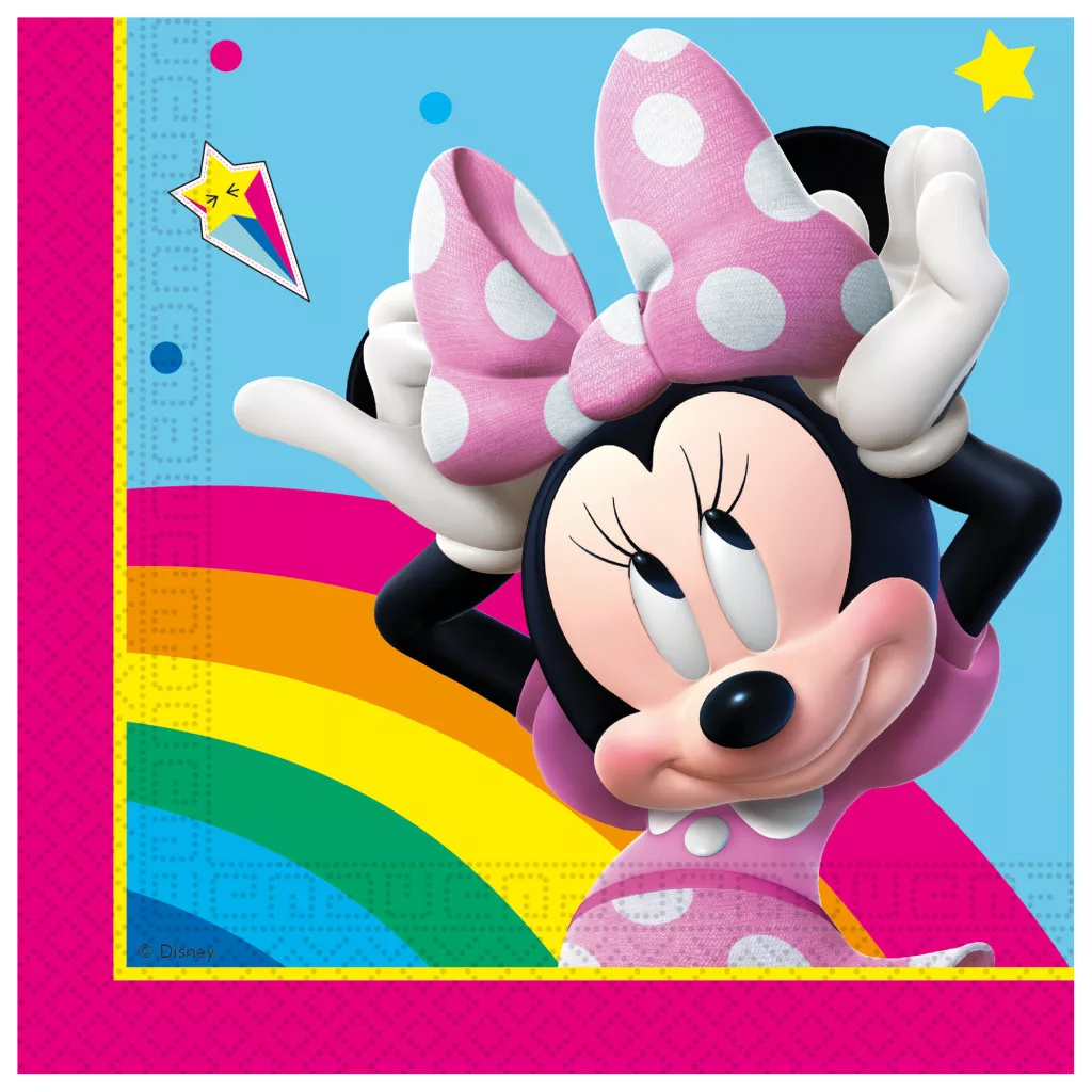 Servítky (20ks) MINNIE úsmev