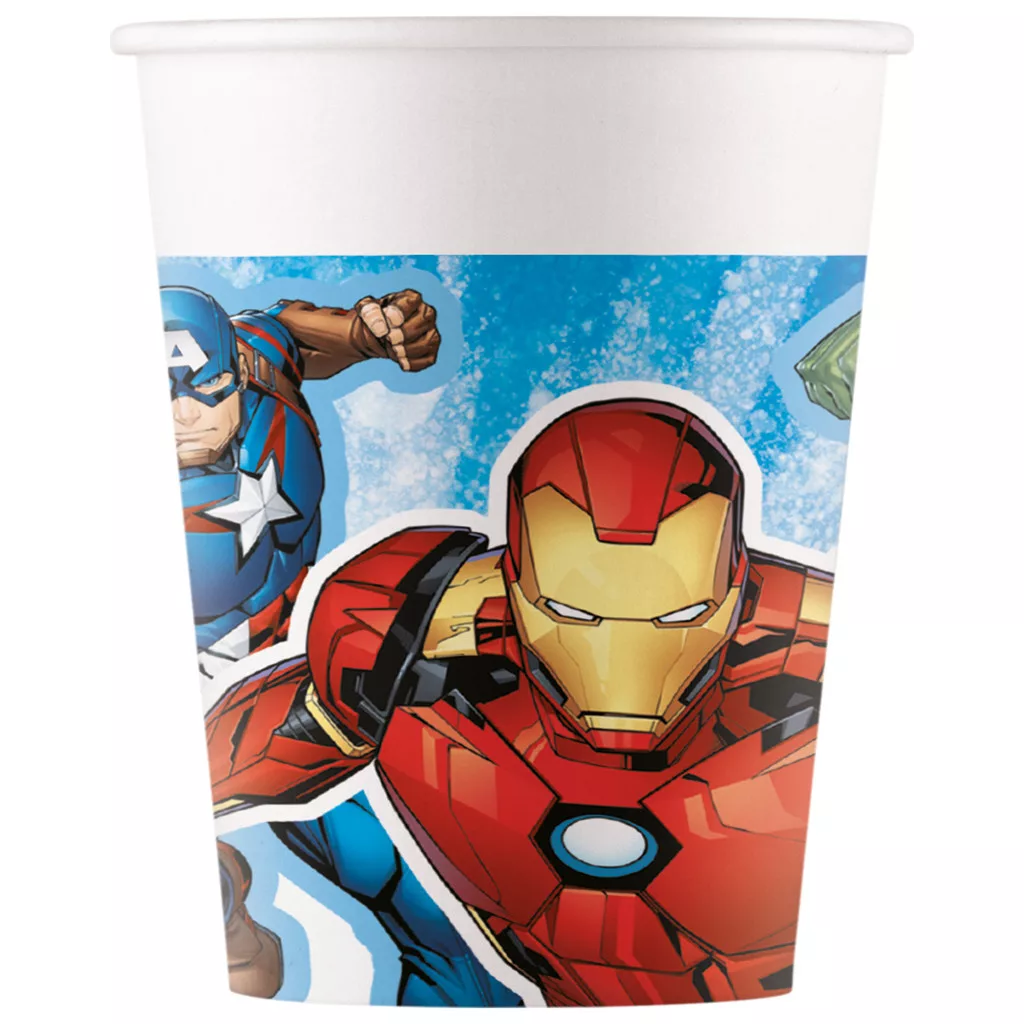 Papierový pohár 200ml AVENGERS evergreen