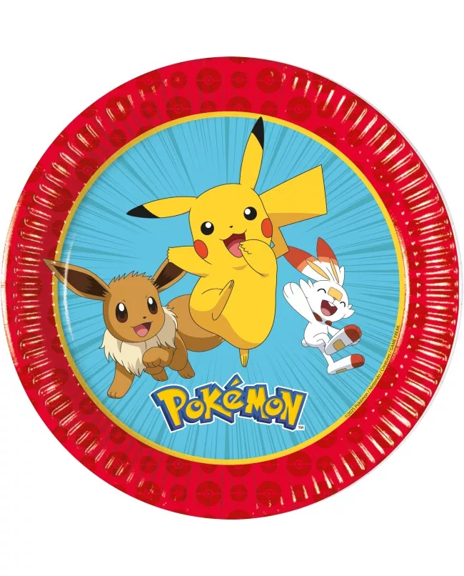 Papierový tanier 20cm POKÉMON generation