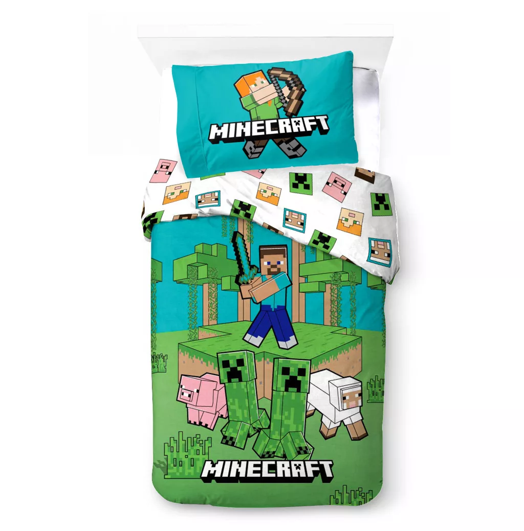 Obliečka 140x200 MINECRAFT jungle