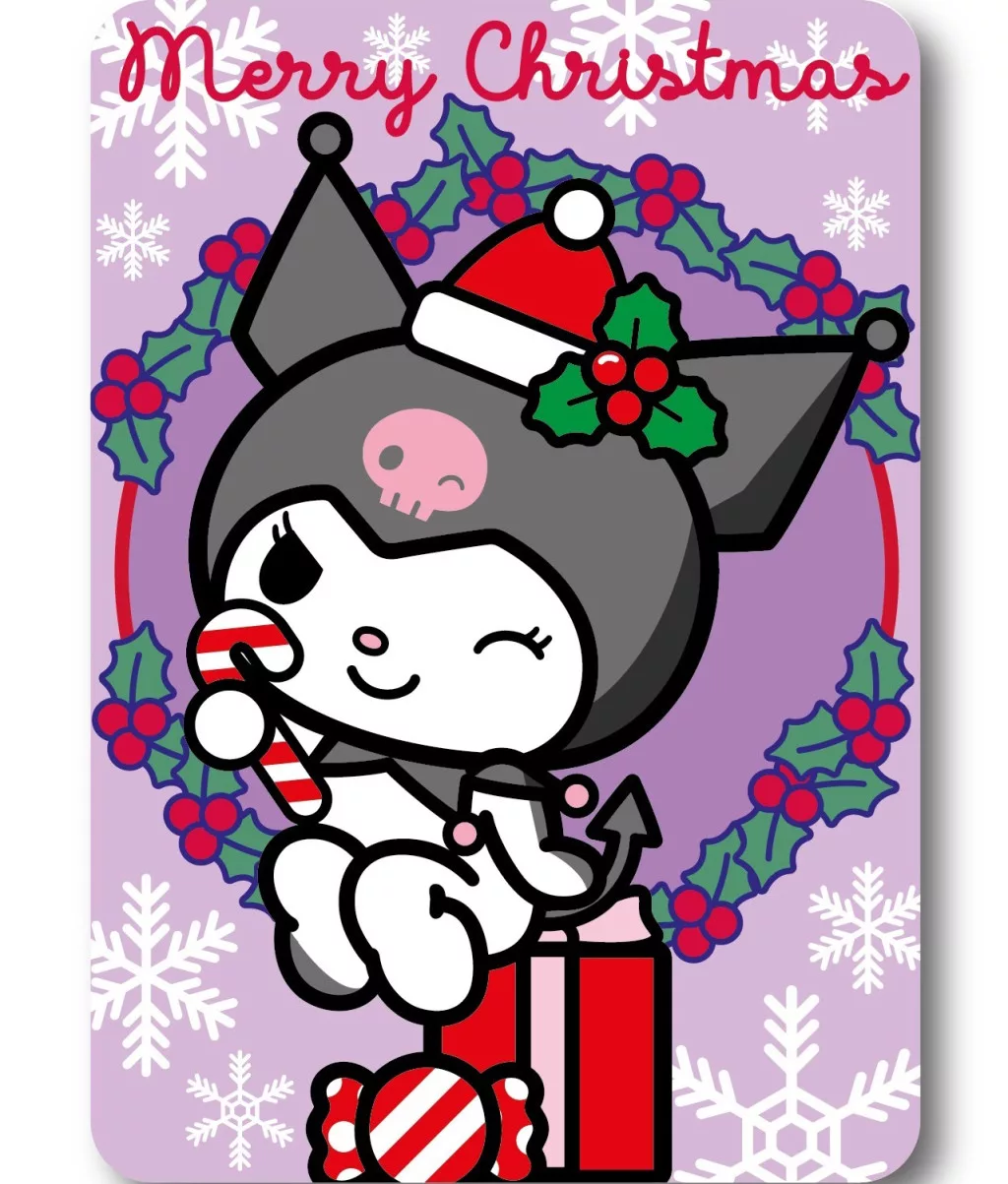 Deka 100x140 KUROMI vianoce