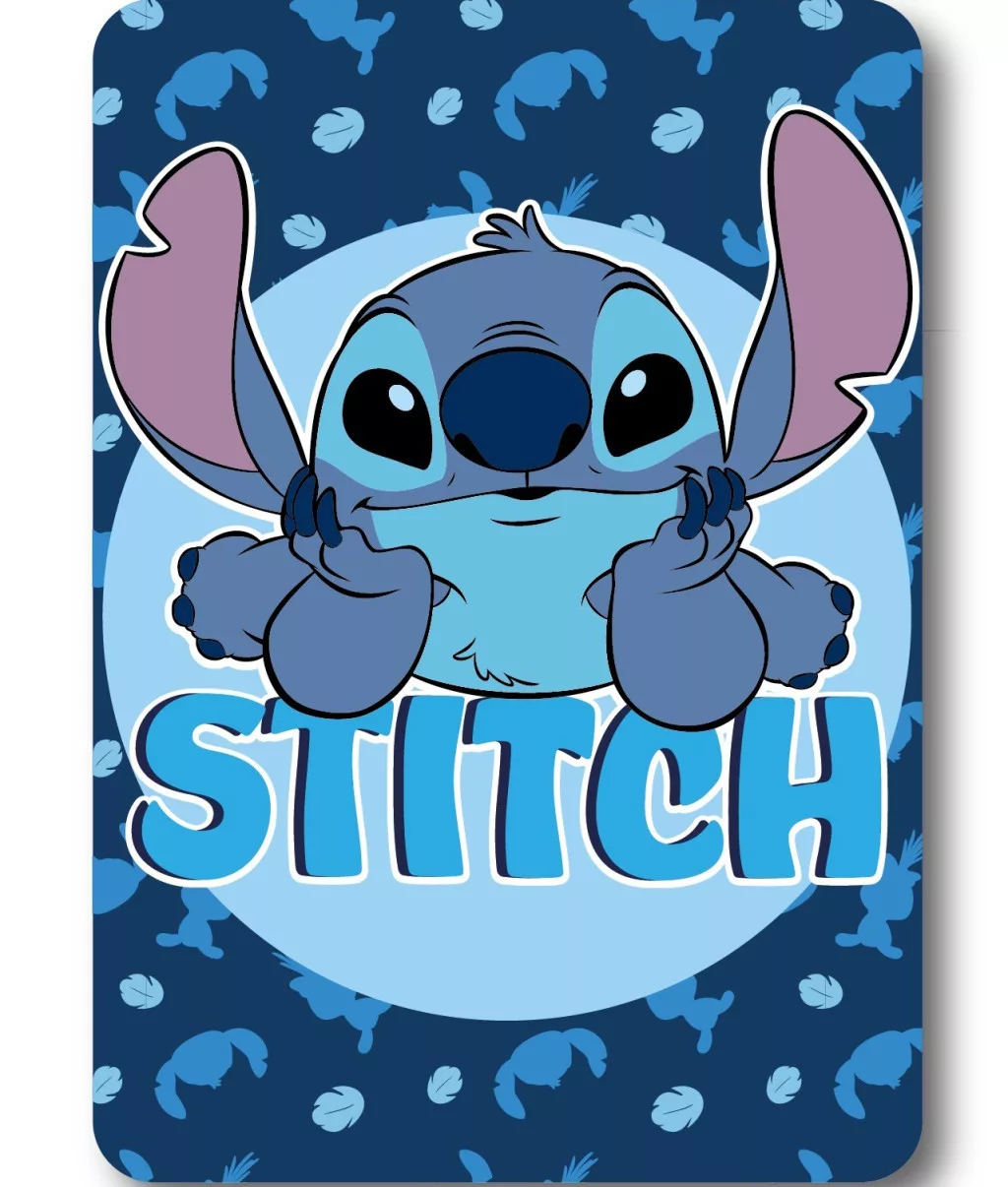 Deka 100x140 LILO A STITCH modrá
