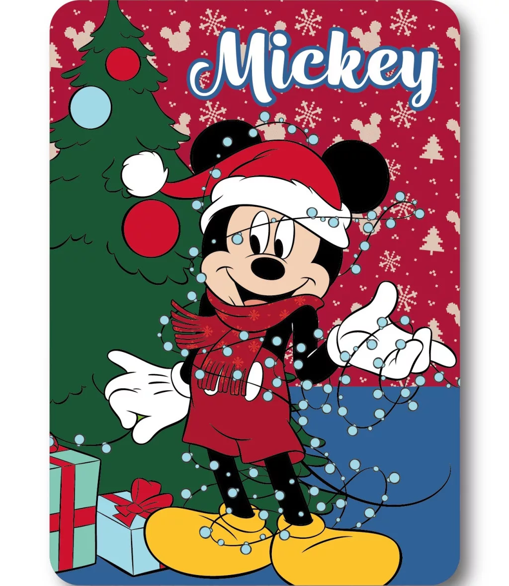 Deka 100x140 MICKEY stromček