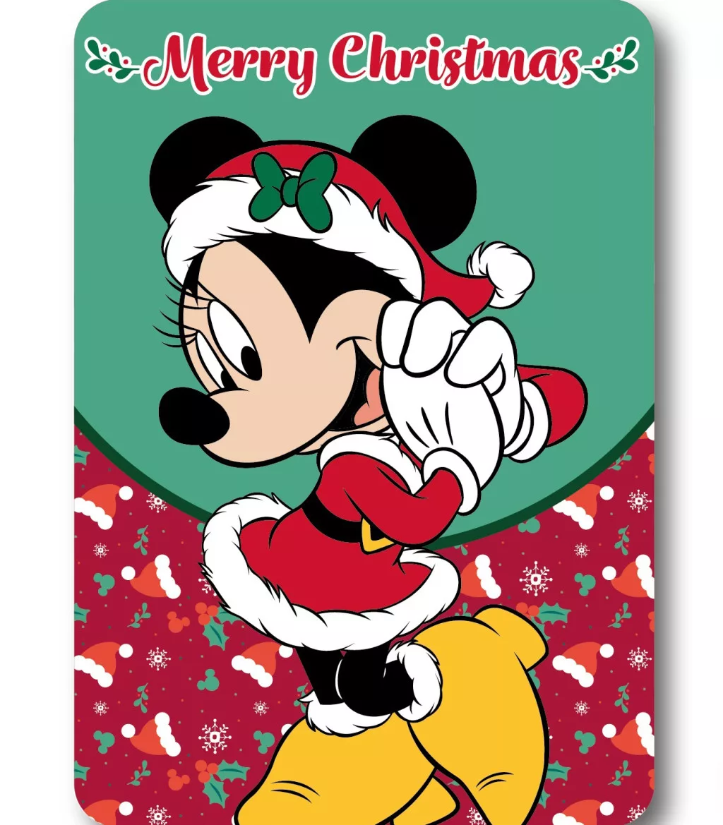 Deka 100x140 MINNIE vianoce