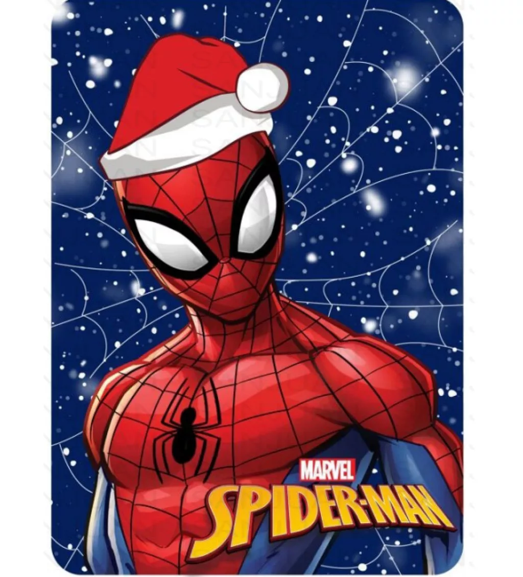 Deka 100x140 SPIDERMAN čiapka