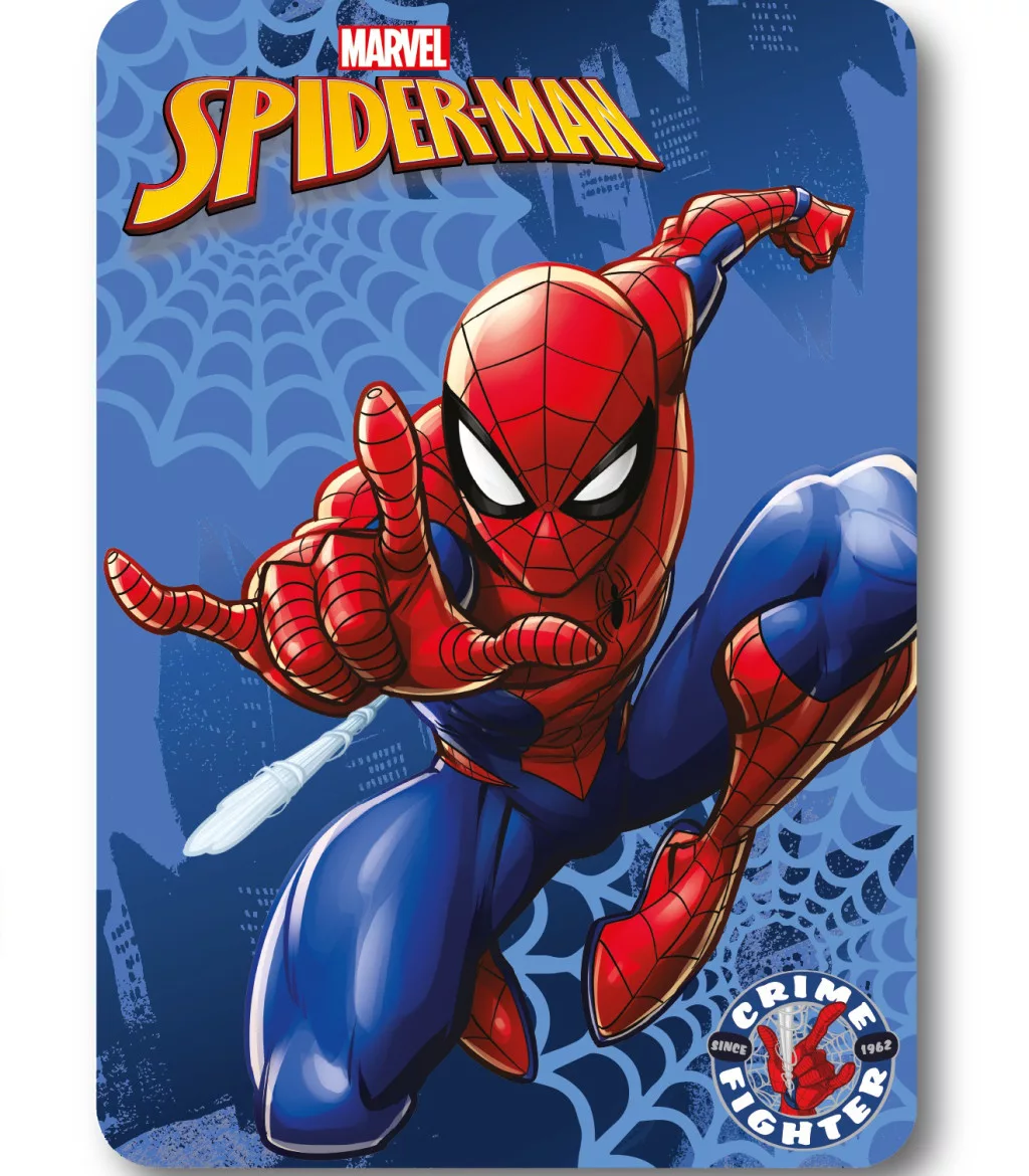 Deka 100x140 SPIDERMAN na modrom