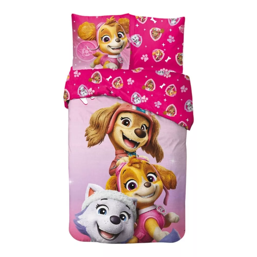 Obliečky 140x200 PAW PATROL dievčatá