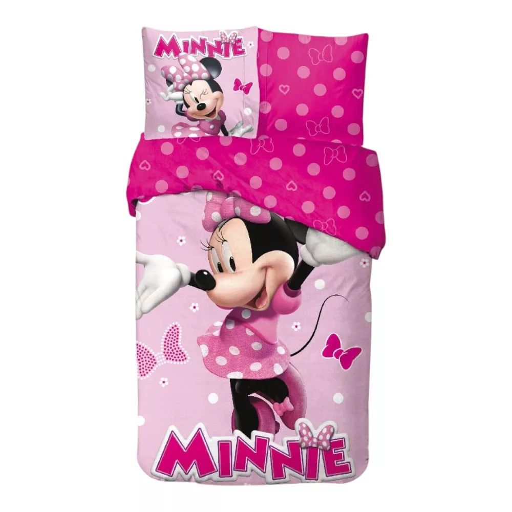 Obliečky 140x200 MINNIE pink