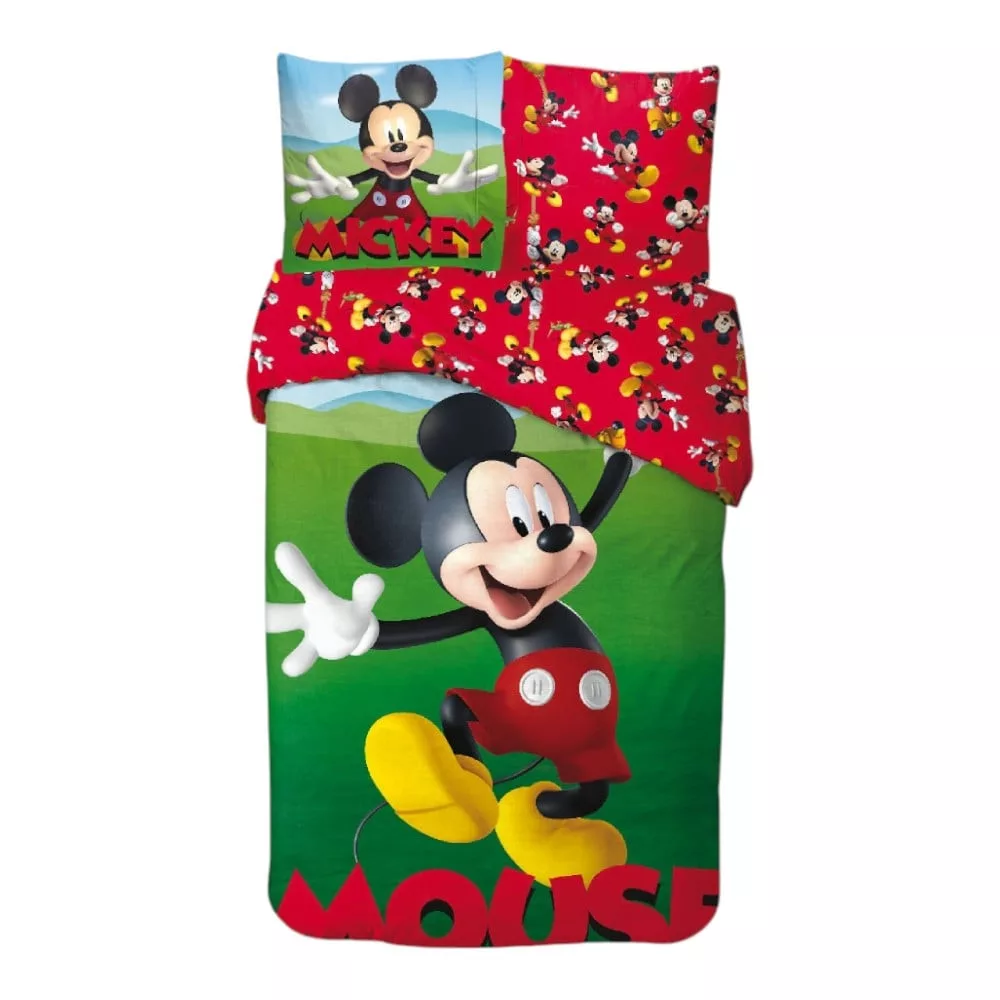Obliečky 140x200 MICKEY garden