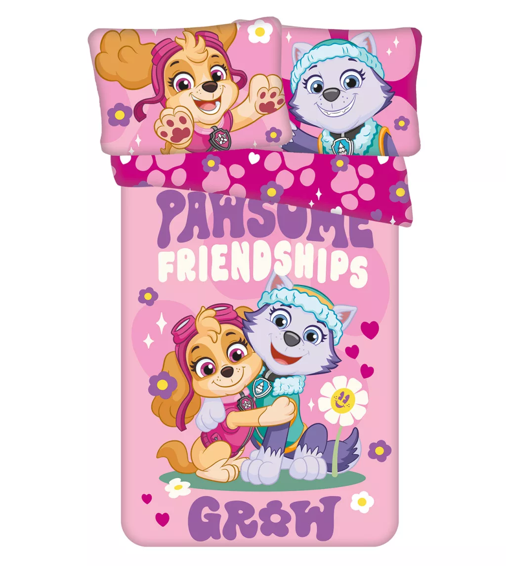 Obliečky do postieľky 100x135 PAW PATROL grow