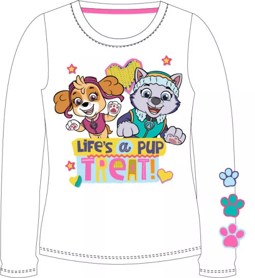 Tričko s dlhým rukávom PAW PATROL treat - 4r.