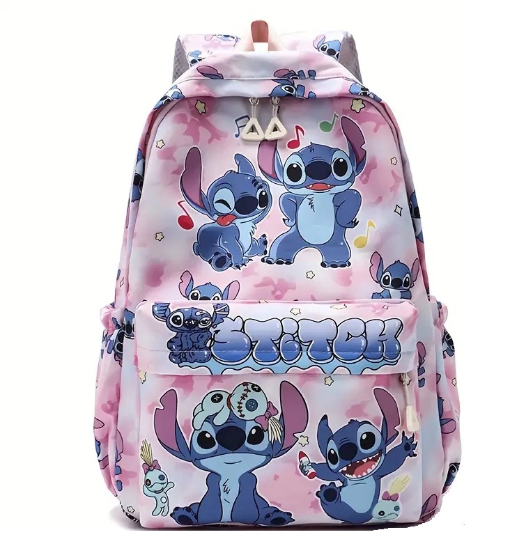 Ruksak LILO A STITCH ružový 42cm