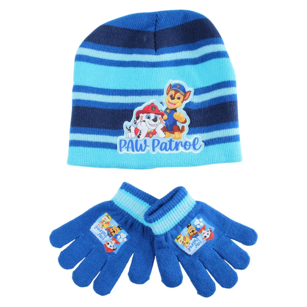 Čiapka + rukavice PAW PATROL boy 01