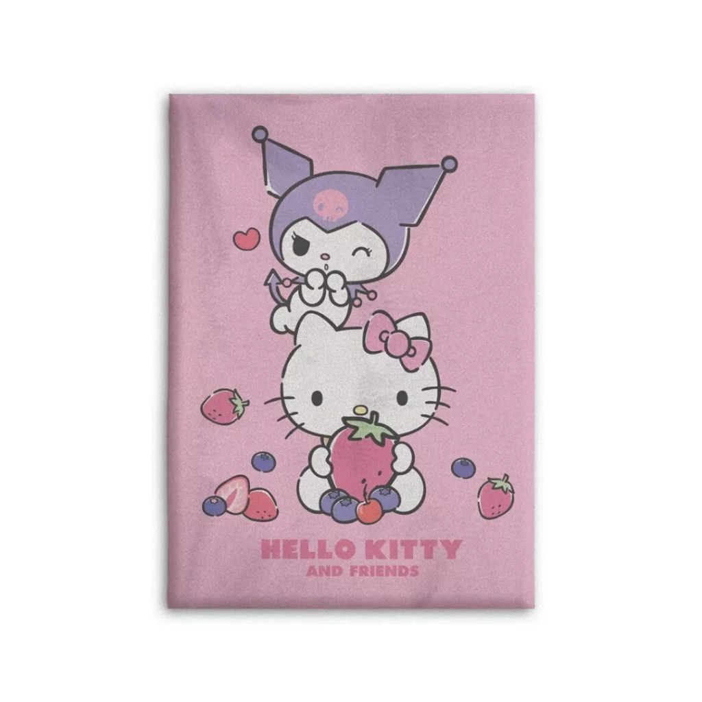 Deka 100x140 HELLO KITTY Kuromi