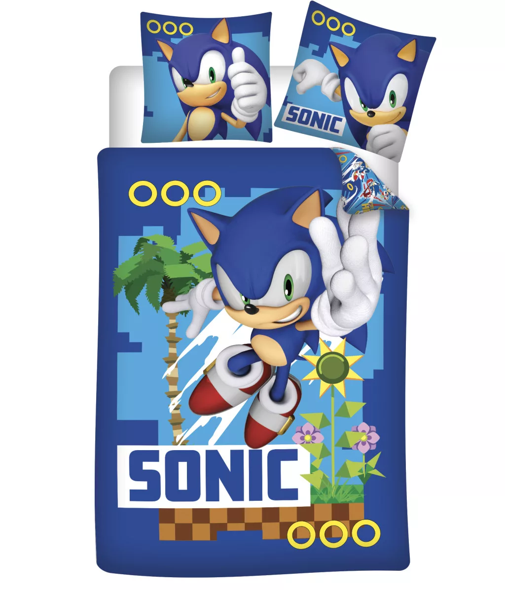 Obliečky do postieľky 100x135 SONIC prstene