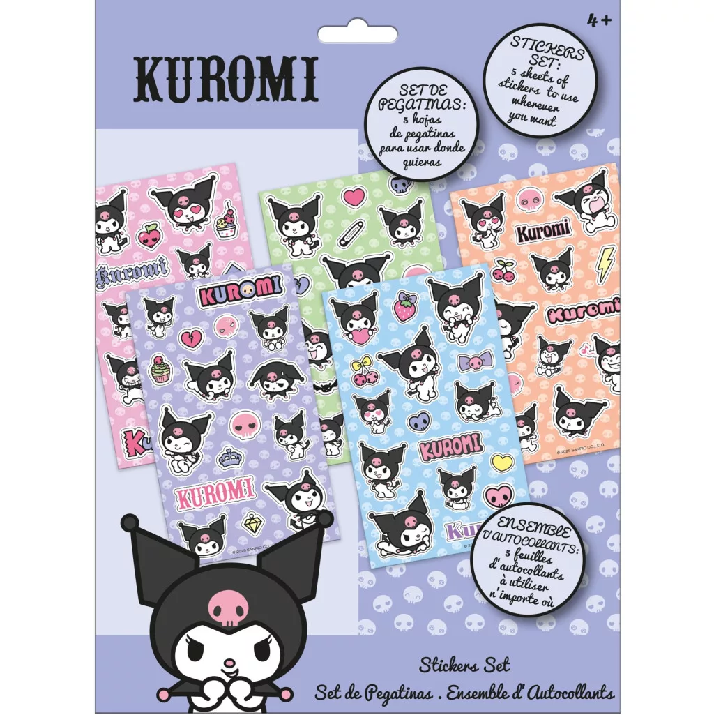 Sada nálepiek KUROMI