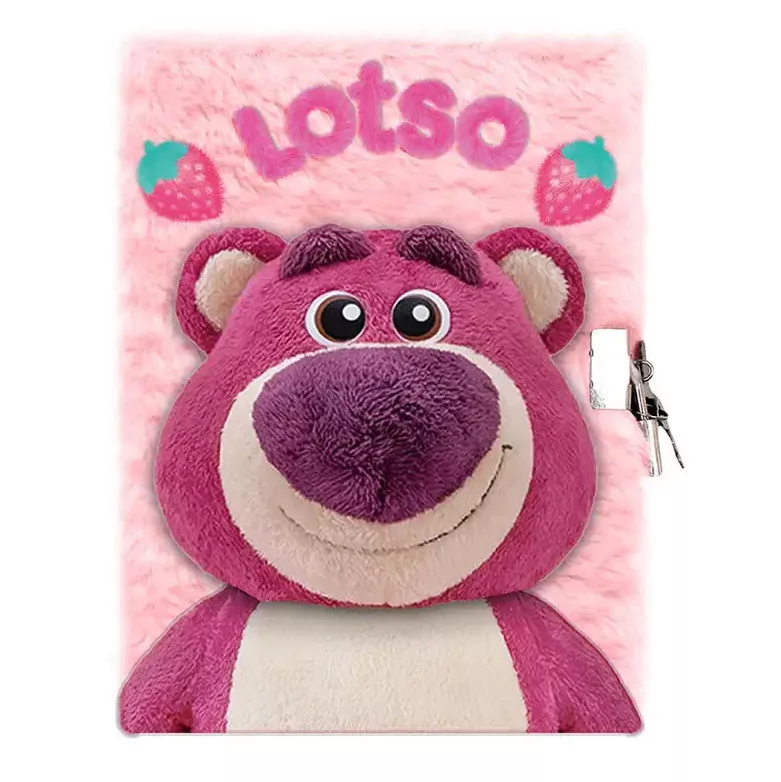 Plyšový 3D zápisník LOTSO