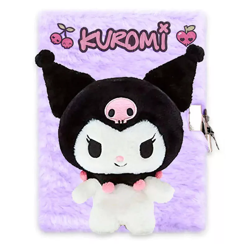 Plyšový 3D zápisník KUROMI