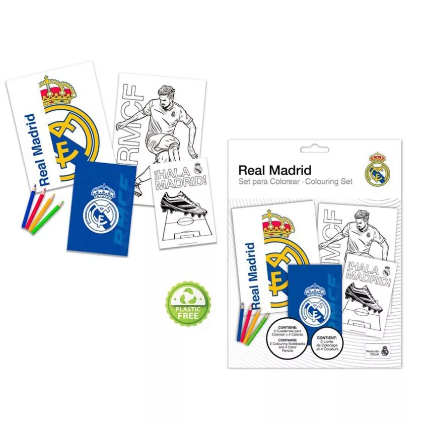 Set omaľovánok REAL MADRID