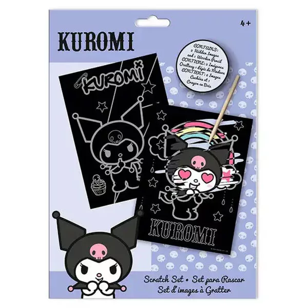 Vyškrabávací set KUROMI