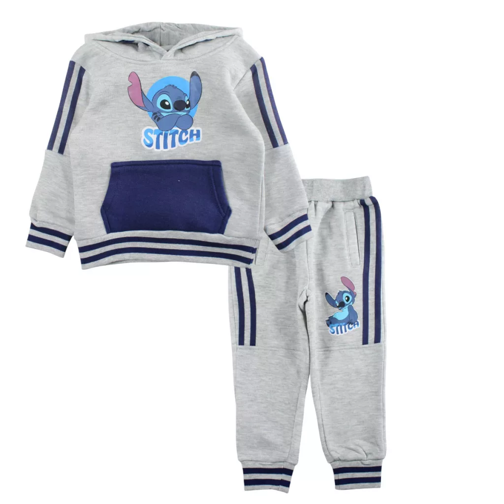 Tepláková súprava LILO A STITCH šedá - 5r.