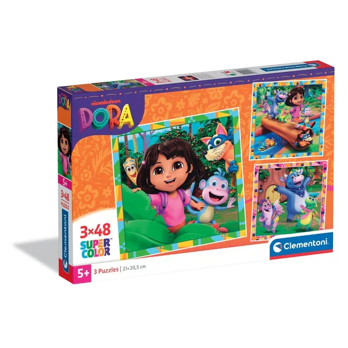 Puzzle 3x48 dielikov DORA