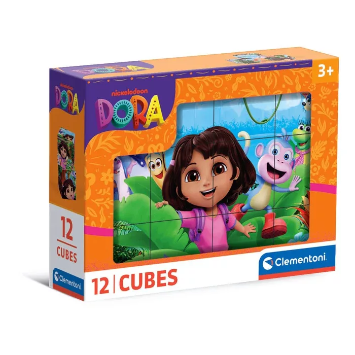 Rozprávkové kocky 12ks DORA