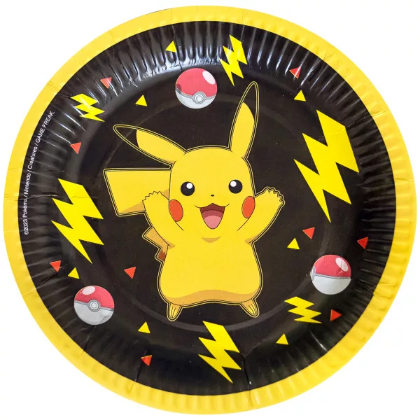 Papierový tanier 18cm POKÉMON