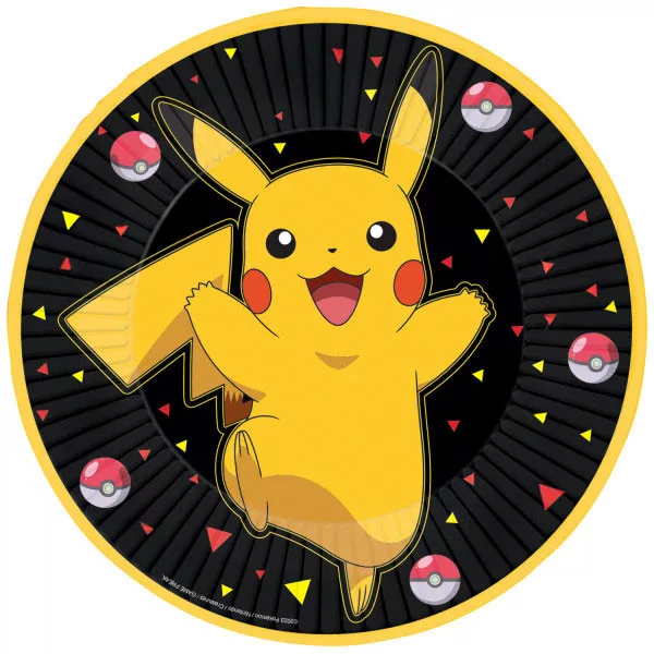 Papierový tanier 23cm POKÉMON