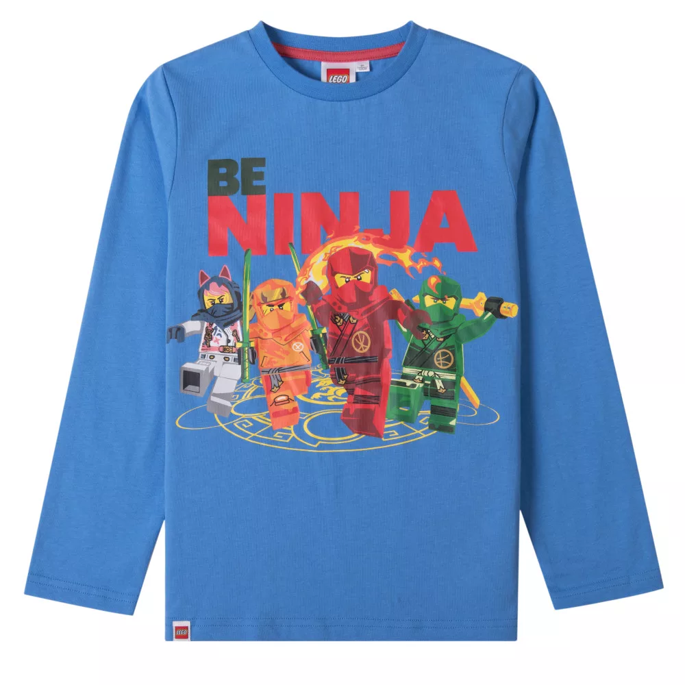 Tričko s dlhým rukávom LEGO ninjago blue - 4r.