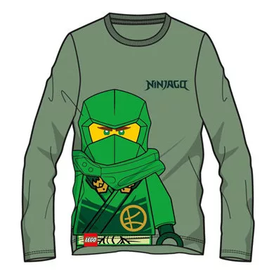 Tričko s dlhým rukávom LEGO ninjago zelené - 4r.