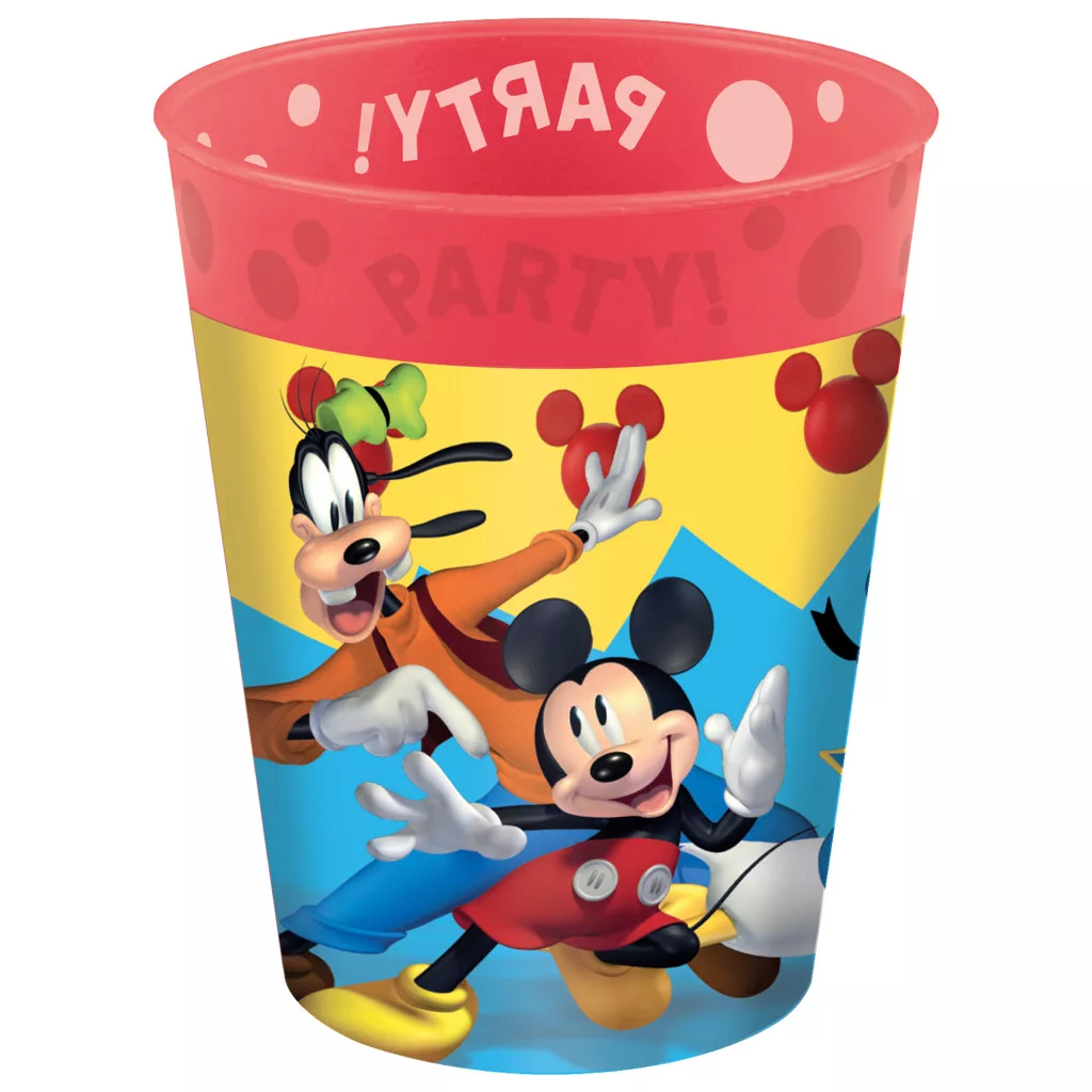 Plastový pohár MICKEY (4ks)