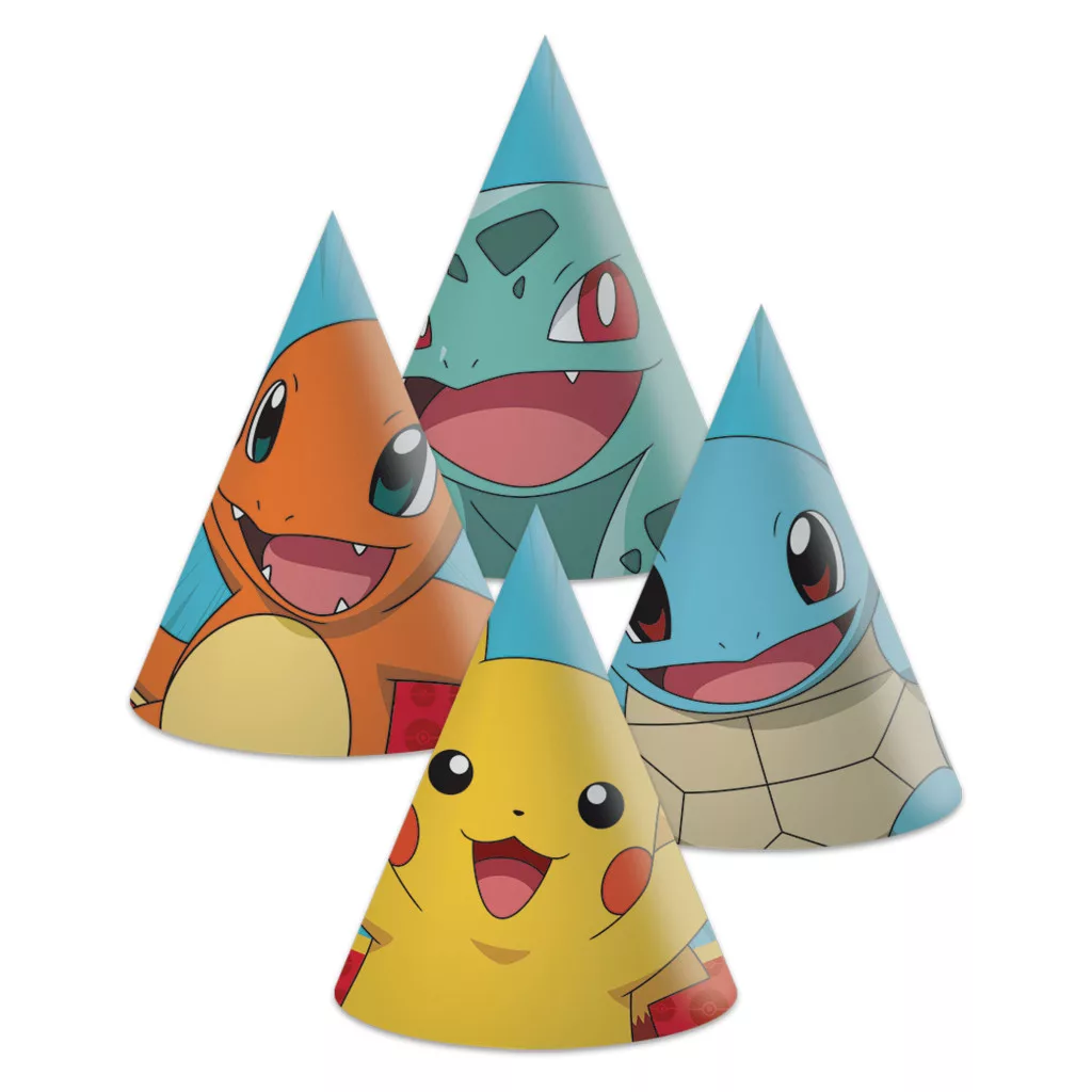 Party čiapka POKÉMON generation (6ks)