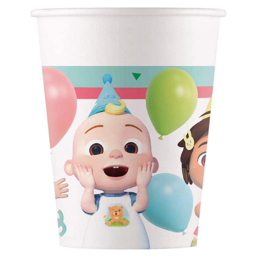 Papierový pohár 200ml COCOMELON