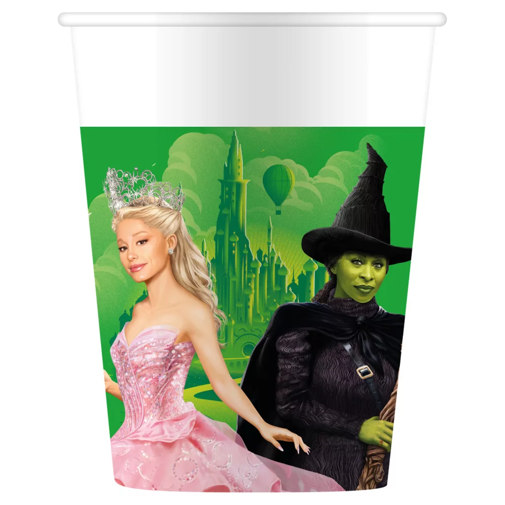 Papierový pohár 200ml ČARODEJKA