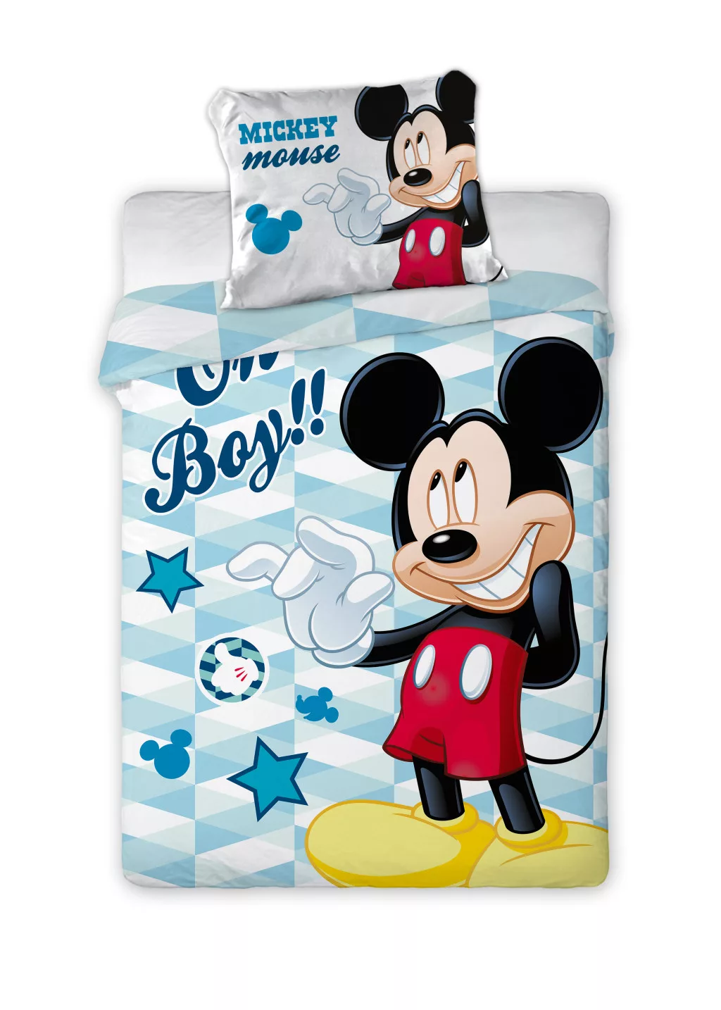 Obliečky do postieľky 100x135 MICKEY boy 01