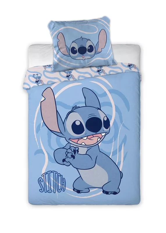 Obliečky do postieľky 100x135 LILO A STITCH blue