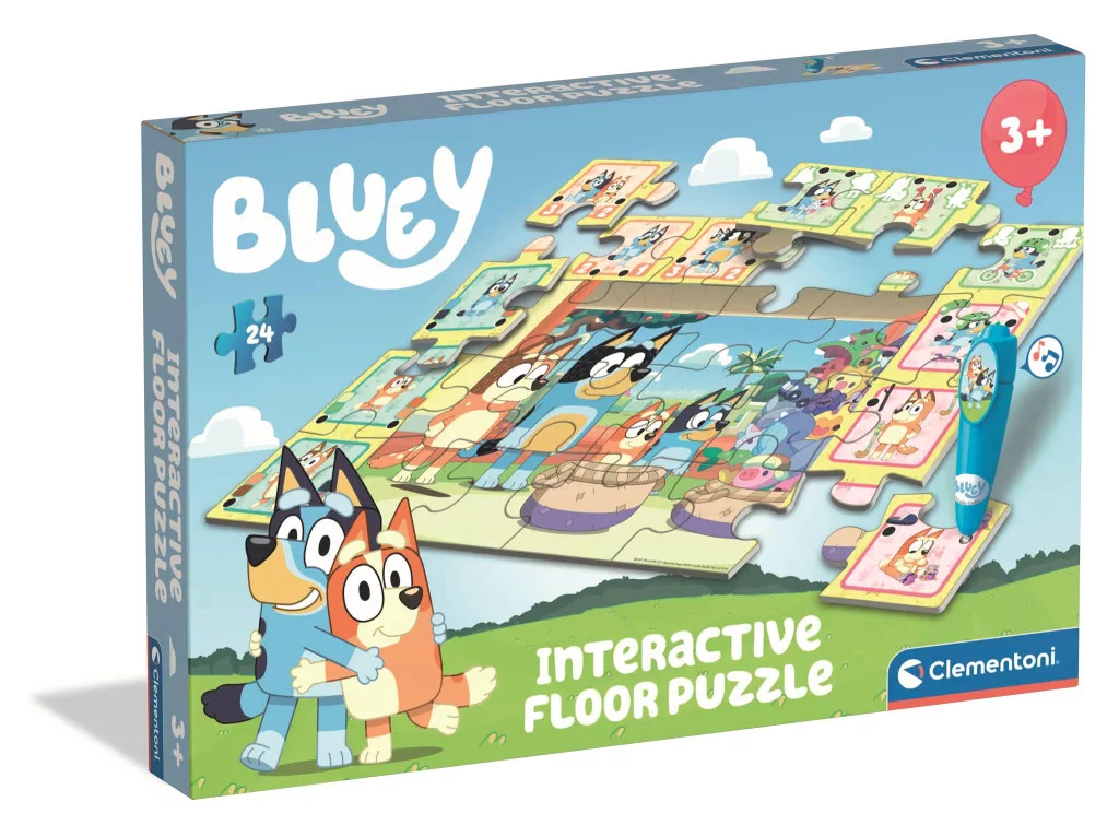 Interaktívne puzzle 24 dielikov BLUEY